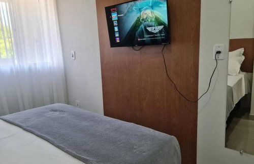 Apt B com ar tv smart e garagem - Foto 28