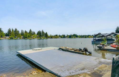 Tacoma Home on Steilacoom Lake with Dock! - Foto 38