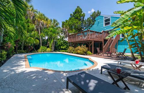 Palm Paradise - Pet Friendly Home on Siesta Key w/ Large Heated Private Pool & Outdoor Area! - Foto 8
