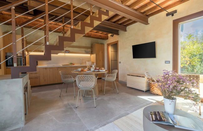 Punteriolo Family Apartment, Nice Garden Pool Montaione - Foto 6