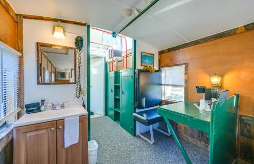 Historic Cupola Caboose with Mountain Views in Elbe - Photo 12