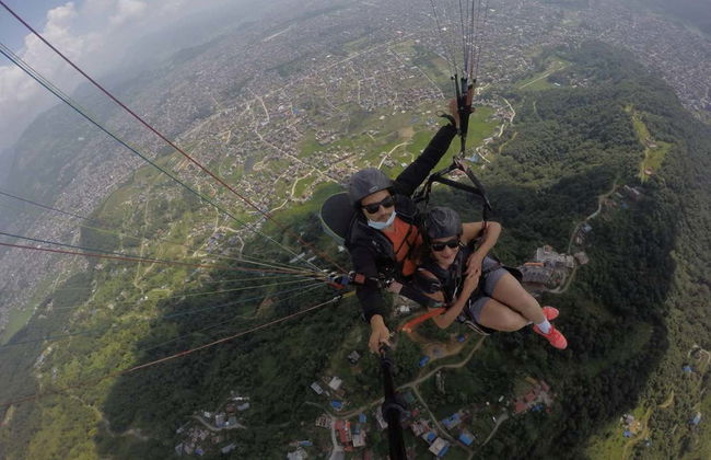 Vuelo en parapente por Pokhara - Foto 5