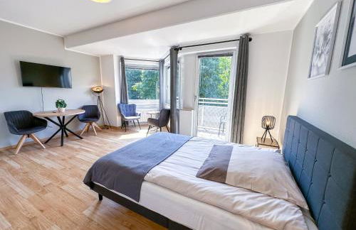 Stadtwald Langzeit-Apartment - Küche - Waschmaschine - S-Bahn direkt - Foto 37