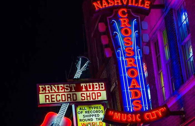 Visite de nuit à la découverte de la musique à Nashville - Photo 1