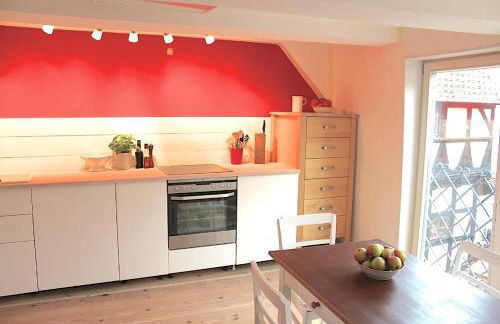 himmlischer Hof - Juwel von 1477 mit P, romantischer Innenhof, Kamin, Öko, Denkmal - Foto 8