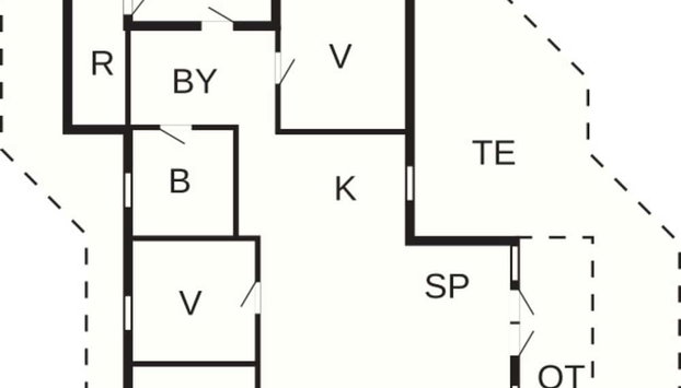 4 Star Holiday Home in Ansager - Photo 4, Plan d’étage
