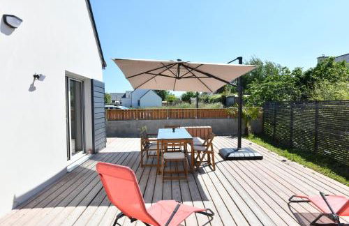 St Gildas de Rhuys - Maison 10 personnes avec 5 chambres, 900 m plage et 500 m centre bourg - Foto 7