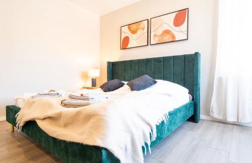 Design Apartment zentral für 6 in Andernach: Ausblick, WiFi, Küche - Photo 41