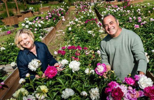Unique Yurt Rental on Peony Farm with Riverfront View in Clyde, North Carolina - Foto 35