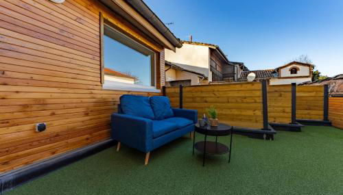 Le toit terrasse proche commodités parking facile - Foto 2