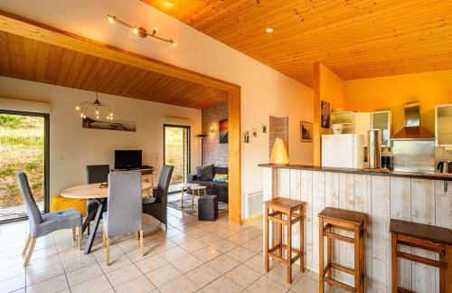 Lodge milieu - Piscine privée Terrasse - - Foto 8