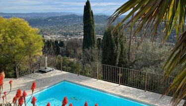 Villa La Baume 10 couchages, piscine, vue mer Le Tignet 06 - Foto 4