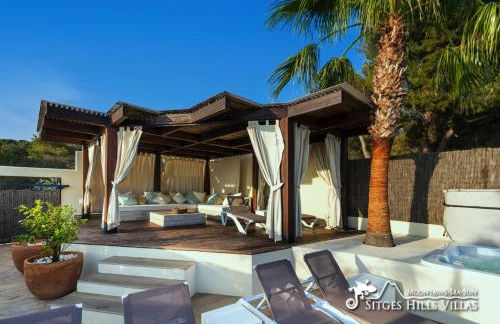 Stunning Villa Ibizenca with private pool in Sitges - Foto 41