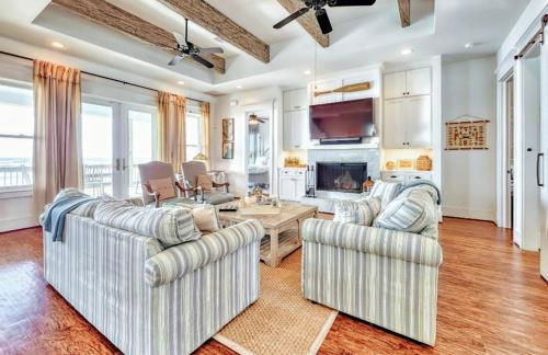 True Beachfront Gulf Views Fireplace Location - Foto 4