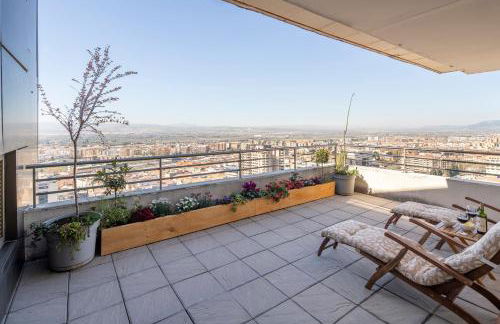 Atico Top Granada, Penthouse, 18-19th floor, City Centre, Views, Terrace, Free Parking - Foto 35