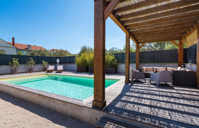 Nice Villa With Private Pool, Fenced Garden, Roofed Terrace, Near the Beach - Foto 22