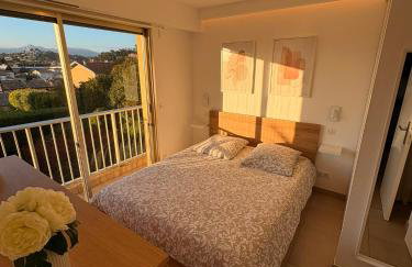 Charmant apt calme - proche plage et aéroport - climatisé - parking privé gratuit - Foto 1