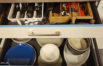 Ferienwohnung - Loft - mit 123qm bei Würzburg mit eigenen gratis Parkplatz Terasse Grill WLAN - nur Einzelbetten - Foto 34