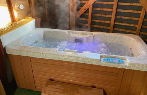 Gite des 2 arbres de la sagesse , agréable chalet avec spa privatif - Foto 11