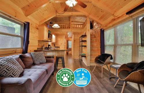 Thomas Cabin Forest Tiny Cabin With Hot Tub - Foto 1