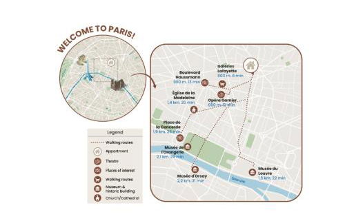 L'Orée de Garnier I 1BR I 10 min from Opéra - Foto 7