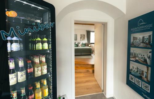 MAINTERRASSE Boardinghouse am Fluss klimatisierte Apartments mit 80qm Terrasse - Foto 33