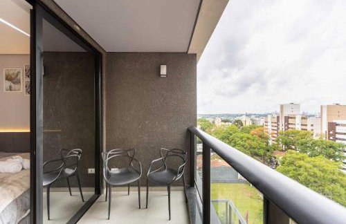 Varanda panorâmica | Suíte Comfort Batel - Photo 46