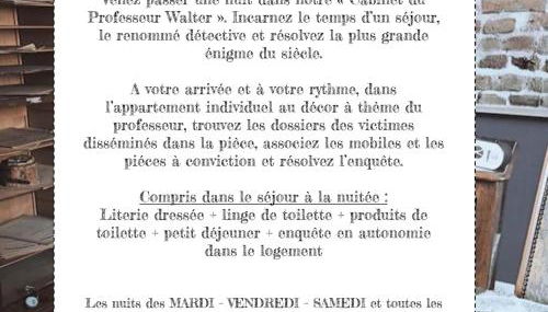 Escap'Home - Appartement insolite avec enquête en autonomie - Escape game Locked - Foto 2