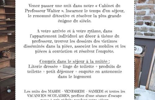 Escap'Home - Appartement insolite avec enquête en autonomie - Escape game Locked - Foto 2