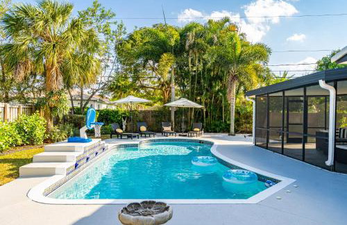 Renovated Villa with Heated Pool & Arcade, 5 Min to Pompano Beach - Foto 7
