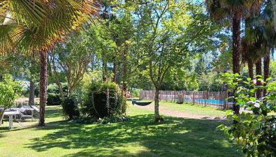 Le Moulin du Comte - en gîte - Foto 4, Garden, Garden view