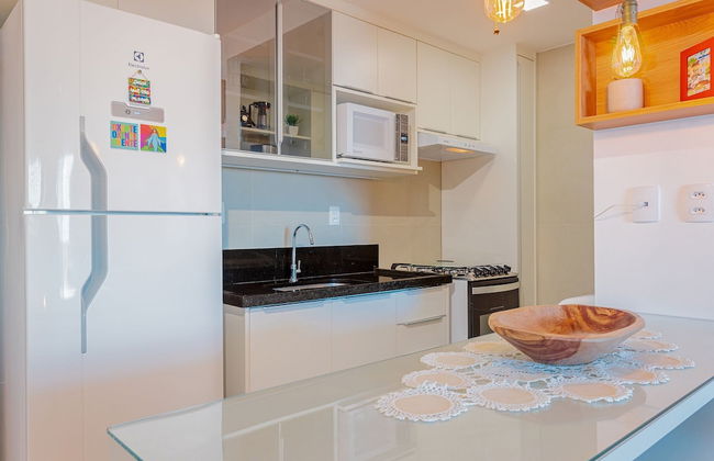 SM01 Moderno Apartamento a 350m do Mar - Photo 8