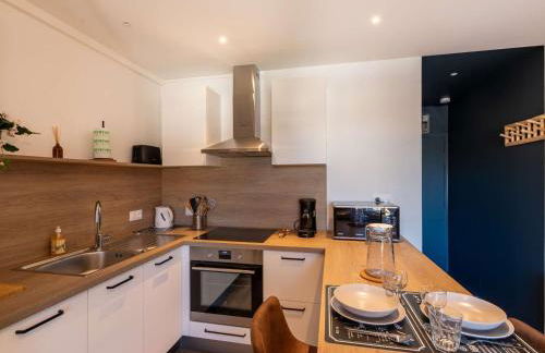 Studio moderne pour 2 personnes avec cuisine équipée et TV à Gourette - FR-1-400-122 - Foto 8