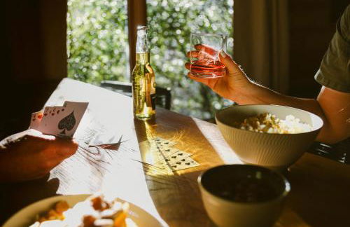 Award-Winning A-Frame with Views and Cedar Hot Tub - Foto 46