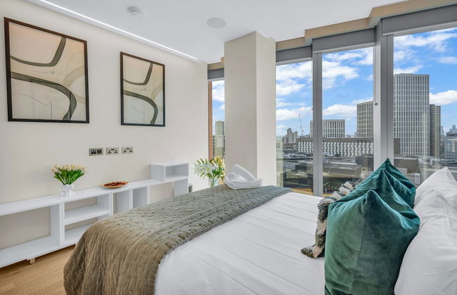 Modern 1 Bedroom Apartment in Stratford - Foto 14