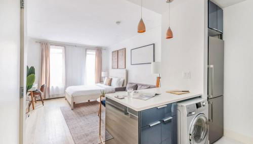 1597-2 Luxury Upper East Side Studio W&D - Foto 5