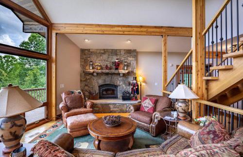 --Mountain Chalet Getaway with Breathtaking View Next to Tail of Dragon-- - Foto 9