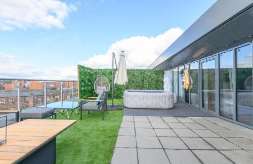 Luxury Penthouse with Private Hot Tub Overlooking Leeds City Centre - Foto 68
