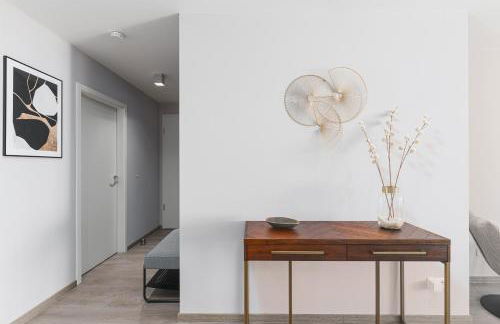 DELUXE APARTMENT 2 Schlafzimmer - Aufzug - kostenlos Parken - Balkon - Messe Flughafen - Foto 32