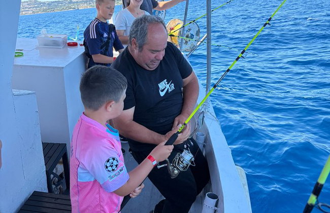 Battuta di pesca a Rodi con barbecue e nuoto - Foto 37