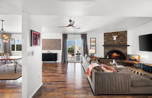 Mountain View Oasis - Private Pool, Game Room & Fire Pit Overlooking Coachella Valley - Foto 11