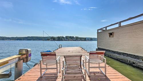 Cozy Lakefront House with a private dock and lake - Foto 2