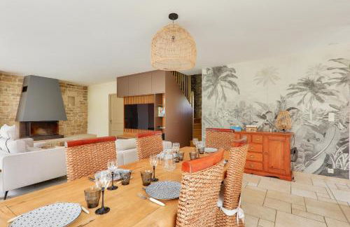 Maison de pierre pour 8 avec beau jardin - Foto 11