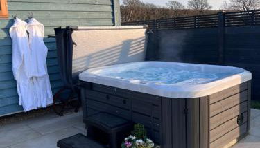 Ty Beti at Gorlan yr Efail Shepherds Hut with Private Hot Tub - Foto 4