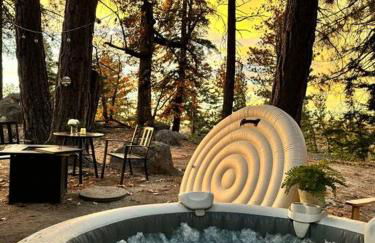 The Scandia “A-Frame Chalet” Fireplace & Hot tub - Foto 42