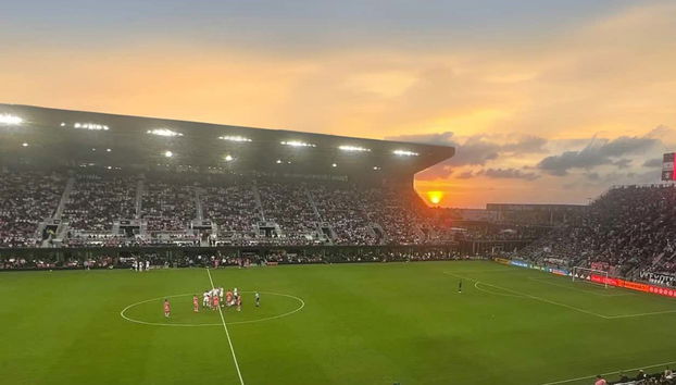 Un match de football de l'Inter Miami CF