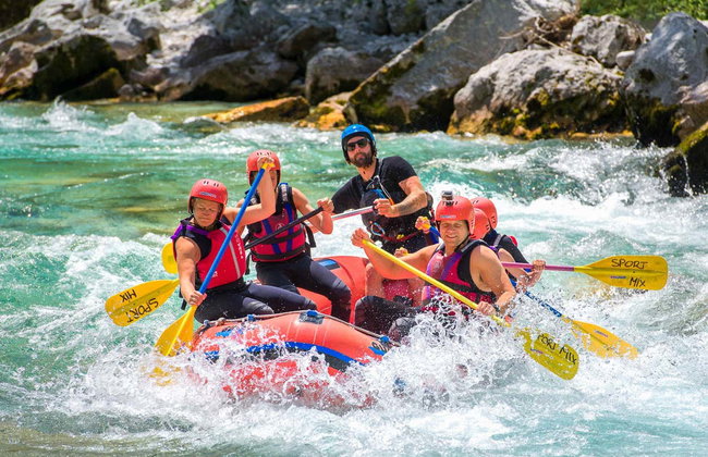 Rafting sur le fleuve Isonzo - Foto 8