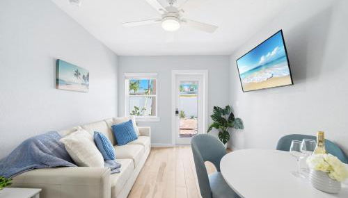 Siesta Key, Heated Pool, Dock on Lagoon, Turtle Beach 1 mile and Crescent Beach 2 miles, 1bdr - Foto 4, Garden view