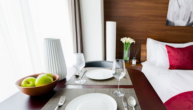 Servicio de comidas en la habitación