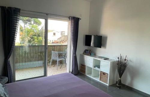 Plage à 400 m Studio tout confort Terrasse Clim Parking - Foto 10